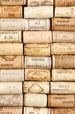 Wine cork pattern background clipart