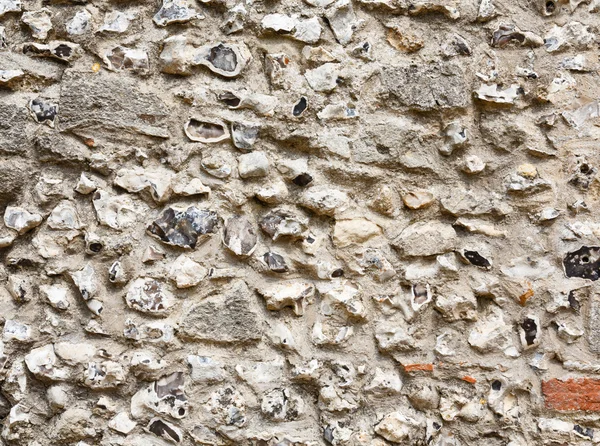 Flint stone wall — Stock Photo, Image