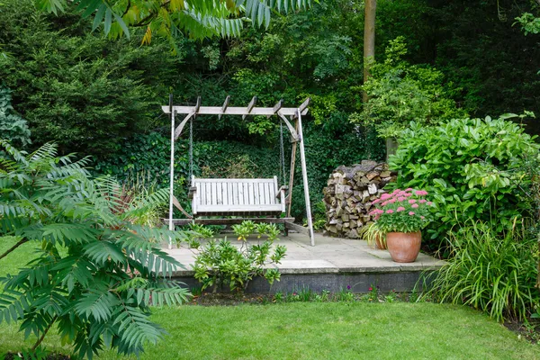 Gartenterrasse — Stockfoto