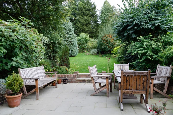 Veranda bahçe mobilyaları Telifsiz Stok Imajlar