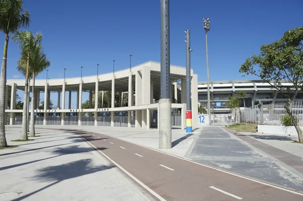 Maracana voetbal voetbal stadion rio de janeiro — Stockfoto