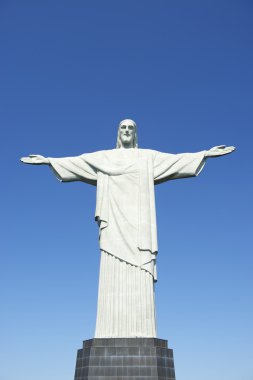 Corcovado İsa kurtarıcı rio Brezilya tam uzunlukta