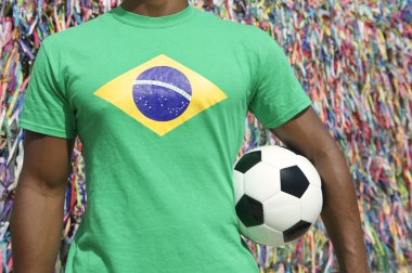 Brezilya futbol Futbol oyuncu salvador dilek şeritler