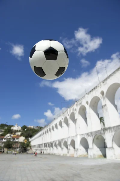 Ballon de soccer Football Lapa Rio de Janeiro Brésil — Photo