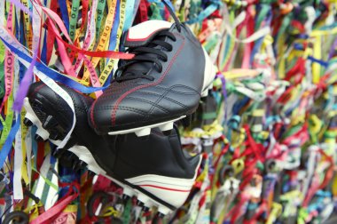 iyi şanslar futbol boots Brezilyalı dilek bahia salvador şerit