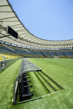 Maracana Futbol Stadyumu teknik alan Sahası