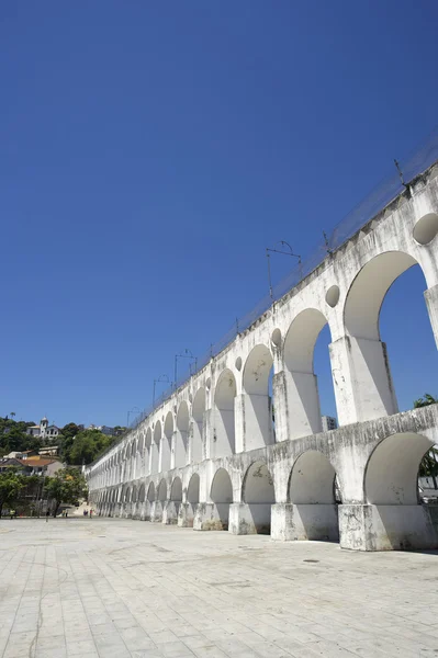 Arcos Blancos en Arcos da Lapa Rio de Janeiro Brasil — Foto de Stock