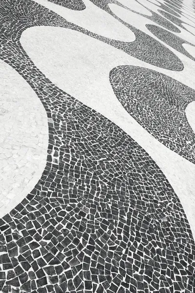 Copacabana beach boardwalk rio de janeiro Brazília — Stock Fotó