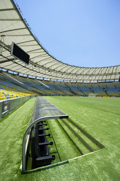 Maracana Football Stadium Technical Area Pitch