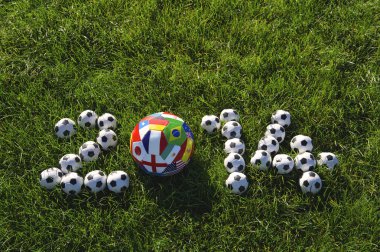 Futbol 2014 takımlar top yeşil çimen