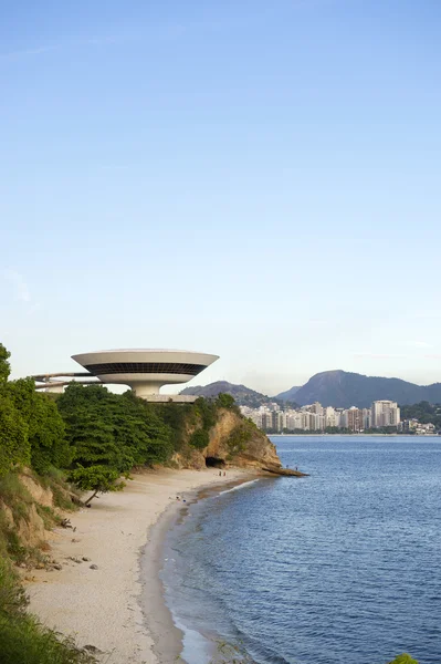 Panoramę miasta rio de janeiro Niterói — Zdjęcie stockowe