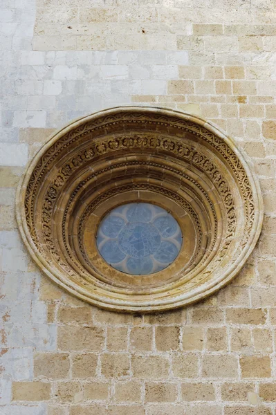 Ventana medieval y muros del templo de Tarragona —  Fotos de Stock