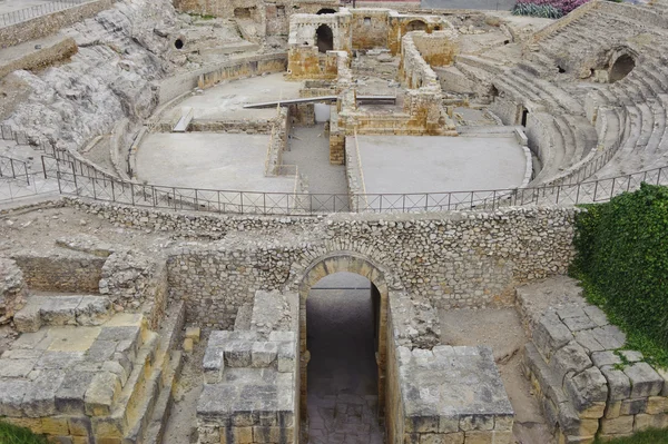 Ancient coloseum in Tarragona Stock Picture