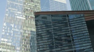 İş merkezi, Moskova. Şirketlerin ofisleri.