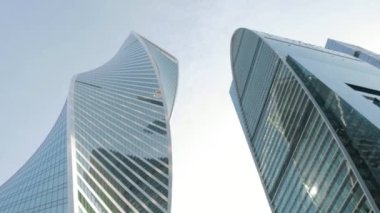 Moskova 'da Evrim ve İmparatorluk gökdelenleri. Rusya, Moskova, 12okt2021.