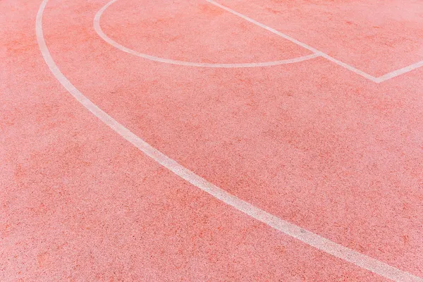 Pembe kauçuk çizgili basketbol sahası kaplama deseni .konsept tasarımı 