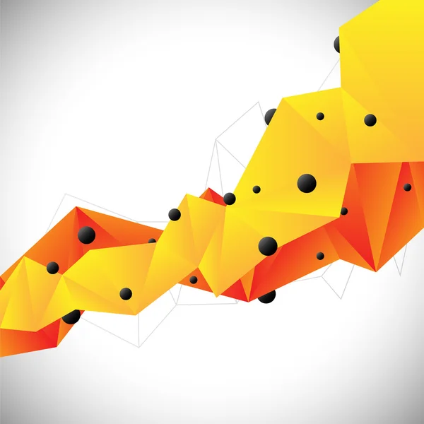 Fundo laranja abstrato —  Vetores de Stock