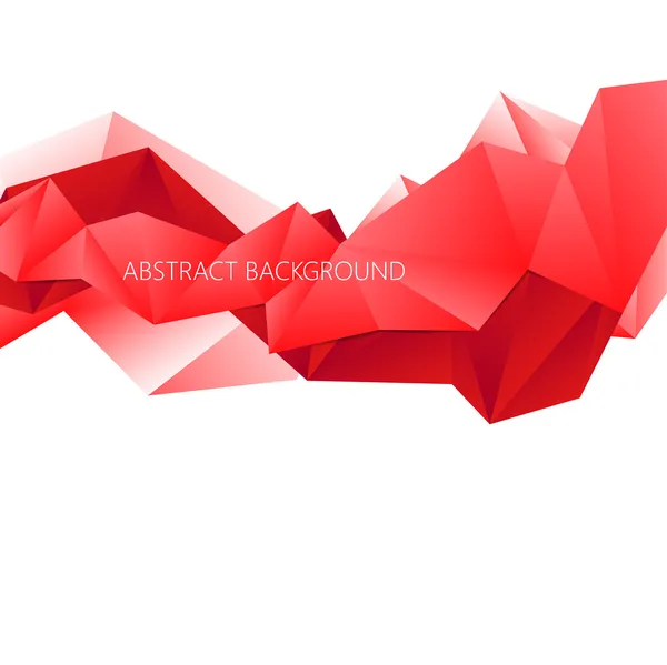 Contexte polygonal abstrait — Image vectorielle