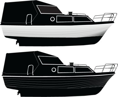 iki adet bot - vektör