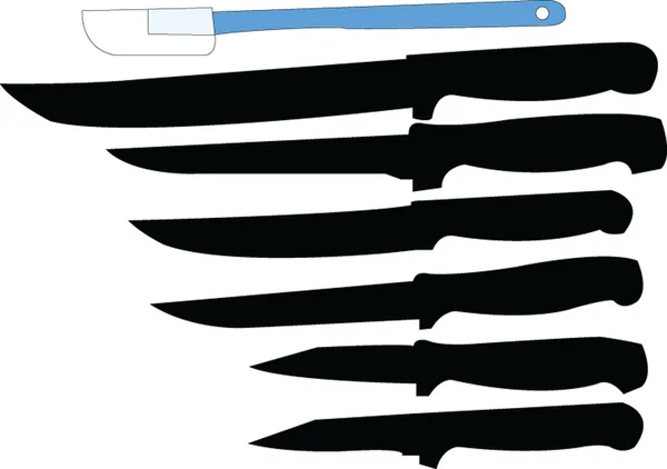 Knife illustration - vector — Stock Vector