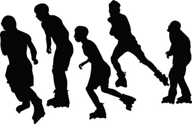 silindir patenciler collection - vektör