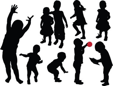 Çocuk koleksiyonu - vektör