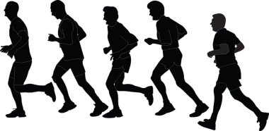 maraton collection - vektör