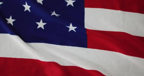 Video Stelle Strisce Bandiera Degli Stati Uniti America Patriottismo Americano — Video Stock