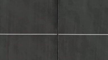 Tenis kortunun üst görüntüsü. aktif yaşam tarzı, spor, hobi ve tenis eğitimi kavramı.