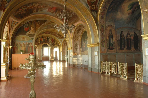 Interior of the underground church of St. Iova — Stock Photo, Image