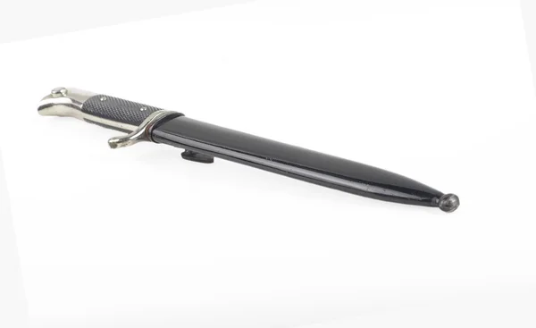 Старый немецкий штыковый нож с ножницами — стоковое фото