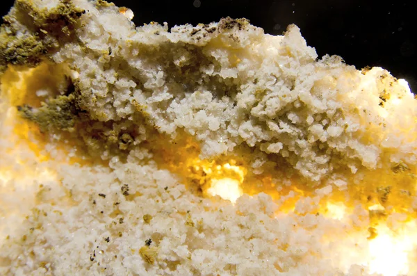 Drusenkristalle in der Höhle — Stockfoto