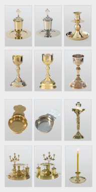 in gri bir arka plan üzerinde dini Makaleler