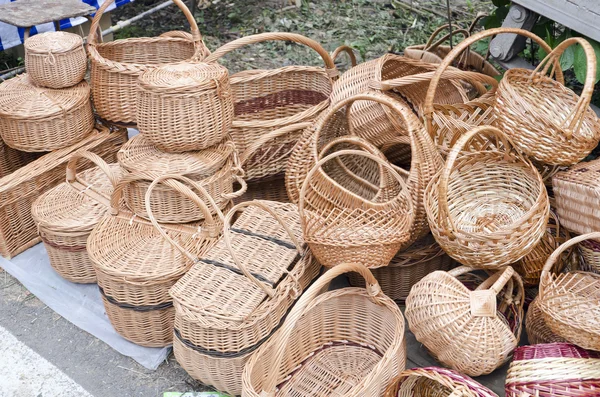 Rotting korg från vines — Stockfoto