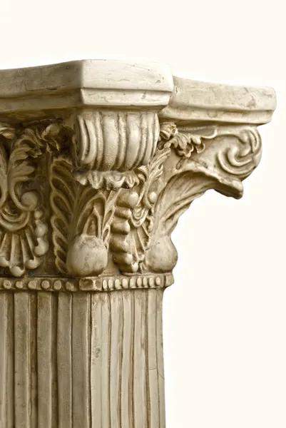 Antike griechische Kolumne lizenzfreie Stockbilder