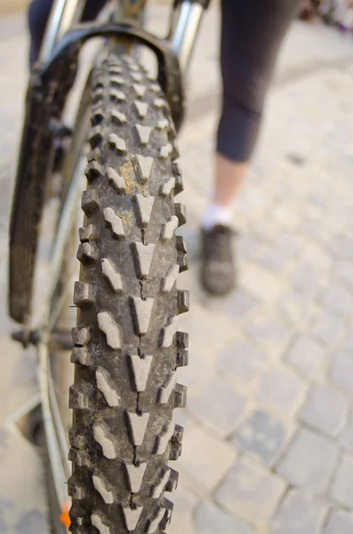 Rueda de bicicleta —  Fotos de Stock