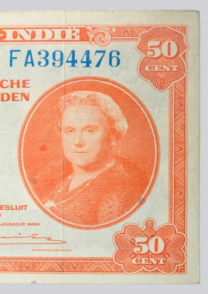Винтажные элементы бумажных банкнот — стоковое фото
