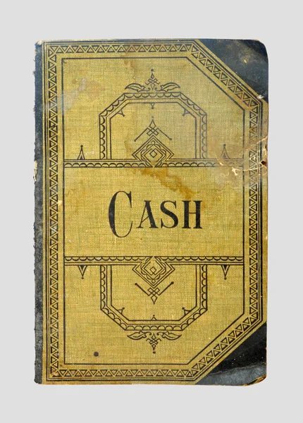 Старая бухгалтерская книга — стоковое фото