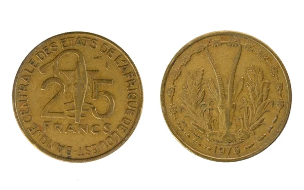 25 francos Togo — Fotografia de Stock