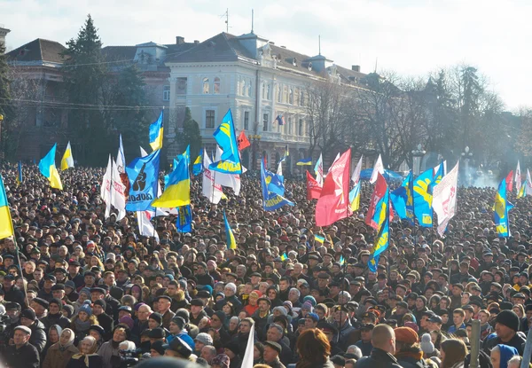 Ukrainska politiska åtgärder oppositionen — Stockfoto