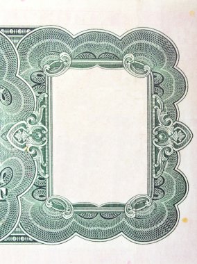 Vintage kağıt banknot, Amerika Birleşik Devletleri 1923 unsurları