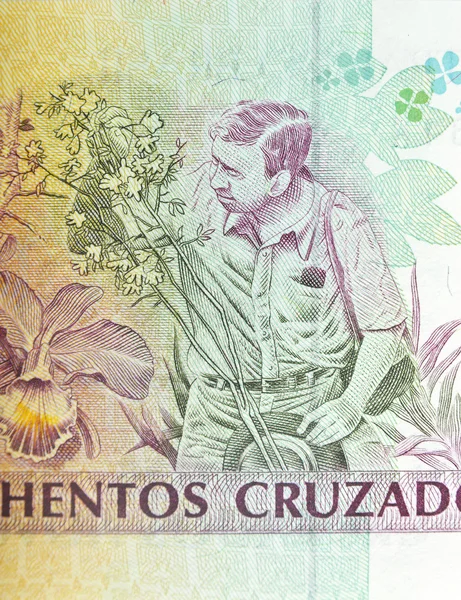 Sztuka elementy papierowe banknoty, Brazylia — Zdjęcie stockowe