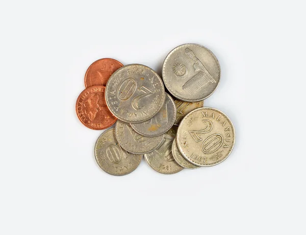 Set de monedas Malasia — Foto de Stock