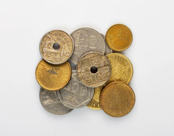 Készlet-ból érme, Spanyolország — Stock Fotó