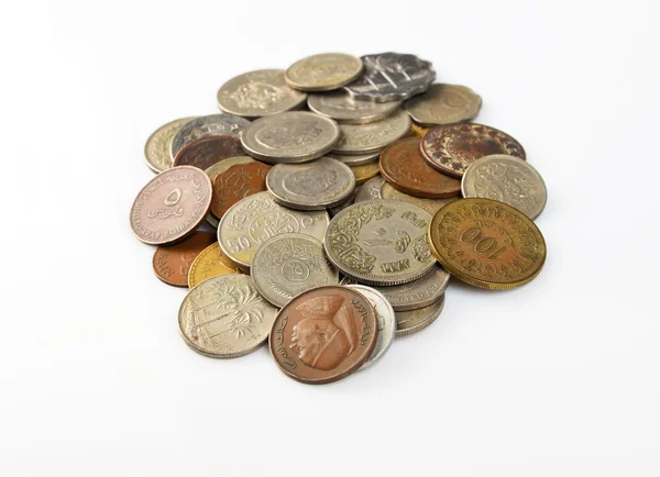 Conjunto de monedas Árabe países — Foto de Stock