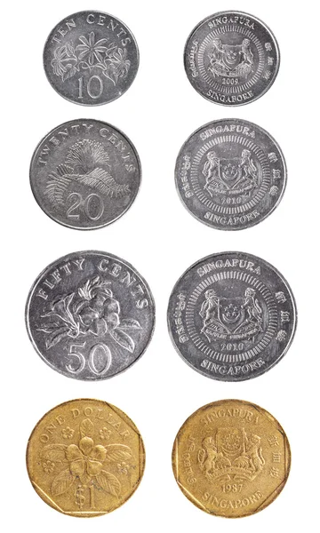 Set coin Singapore — Stock Photo, Image