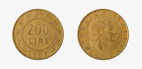 Italy coin — Stock Photo, Image