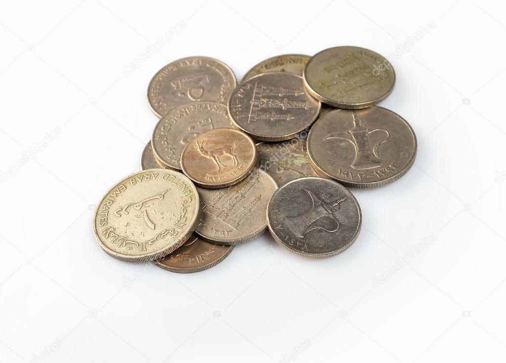 Set of coins United Arab Emirates