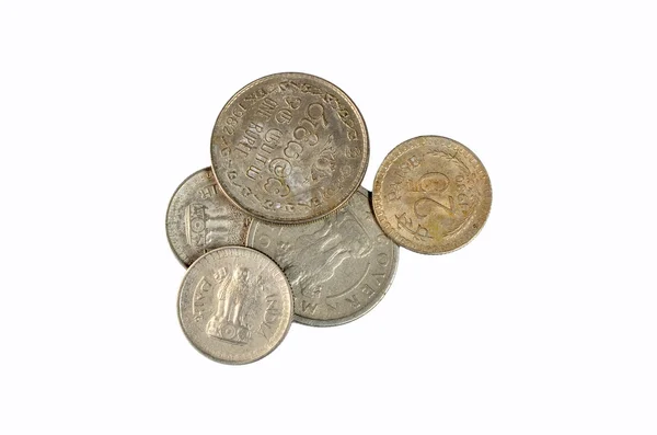 Set different coins — Stock Photo, Image