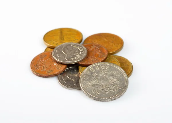 Coins set Barbados — Stock Photo, Image